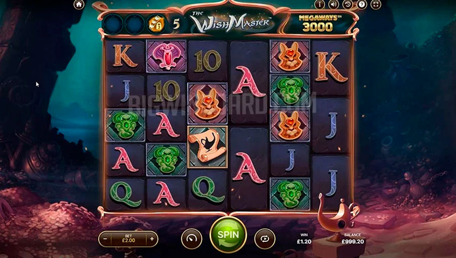 The-Wish-Master Megaways